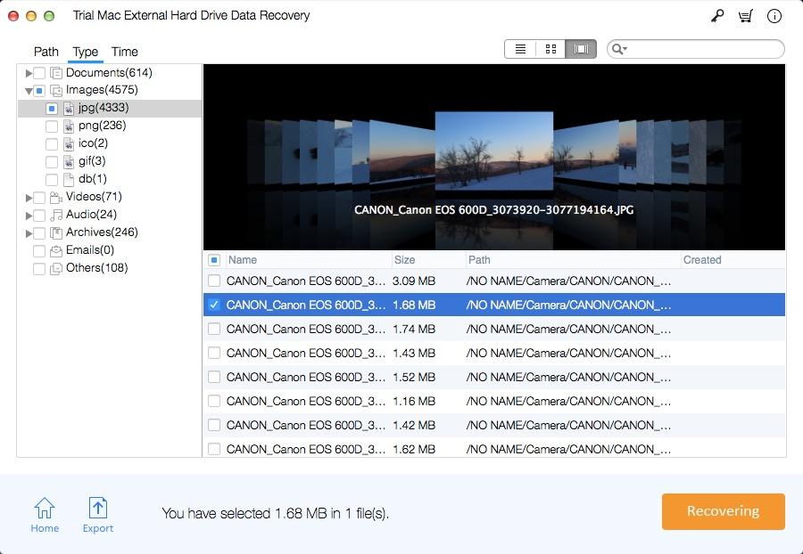 External hard drive data recovery