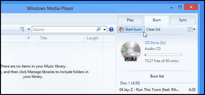 Cd player software built-in machine